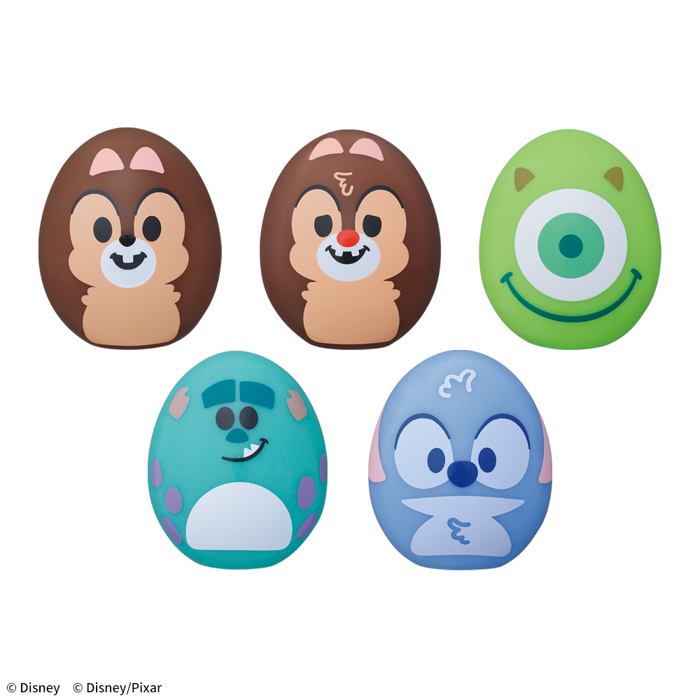 ディズニー&ピクサーキャラクター　たまご型プチフィギュア　ナムコ限定Ver.