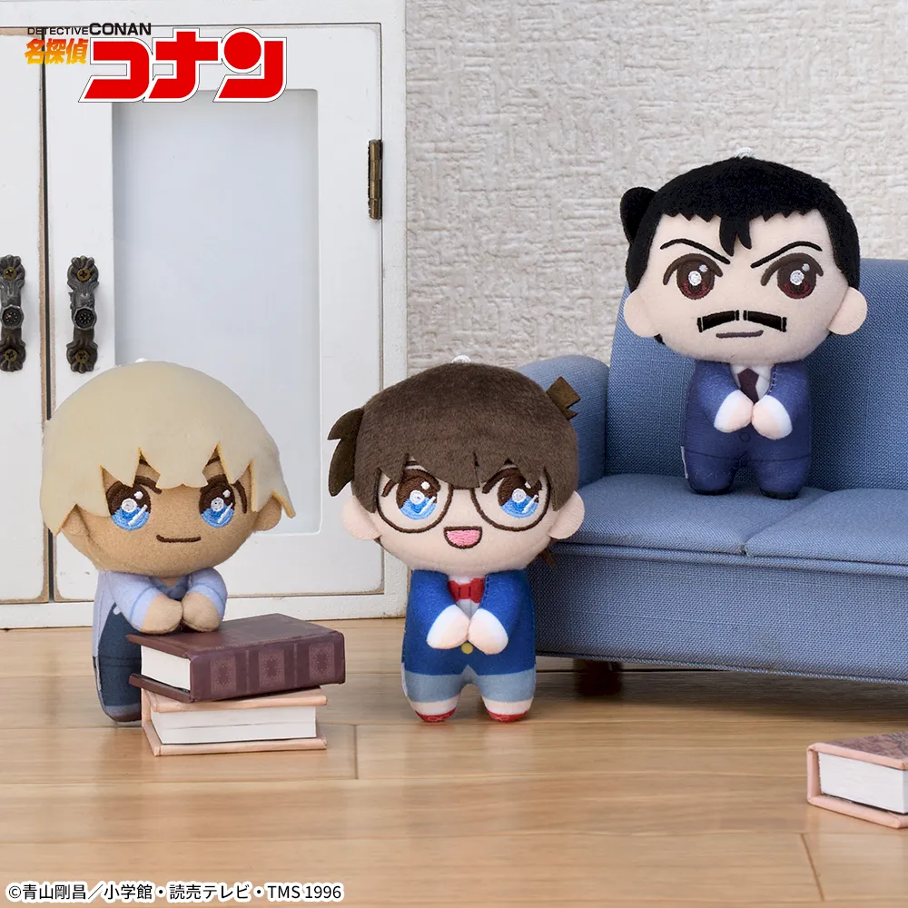 名探偵コナン　ぴょことも　マスコット“コナン&小五郎&安室”