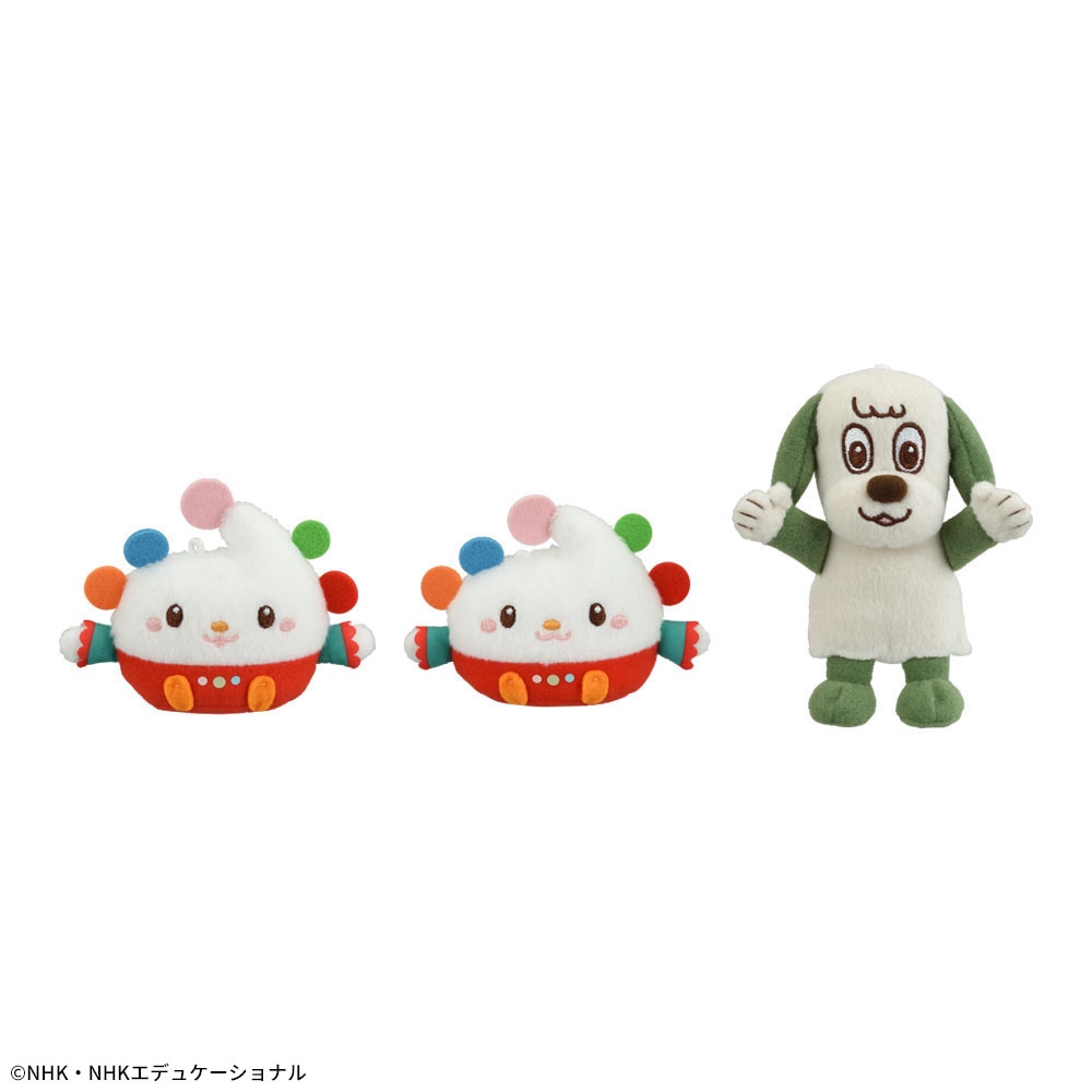NHKいないいないばあっ！　ワンワン&ぽぅぽのマスコット 【モーリーファンタジー・PALO限定】