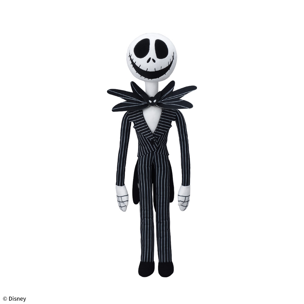 Tim Burton's The Nightmare Before Christmas　Lぬいぐるみ　“ジャック・スケリントン”