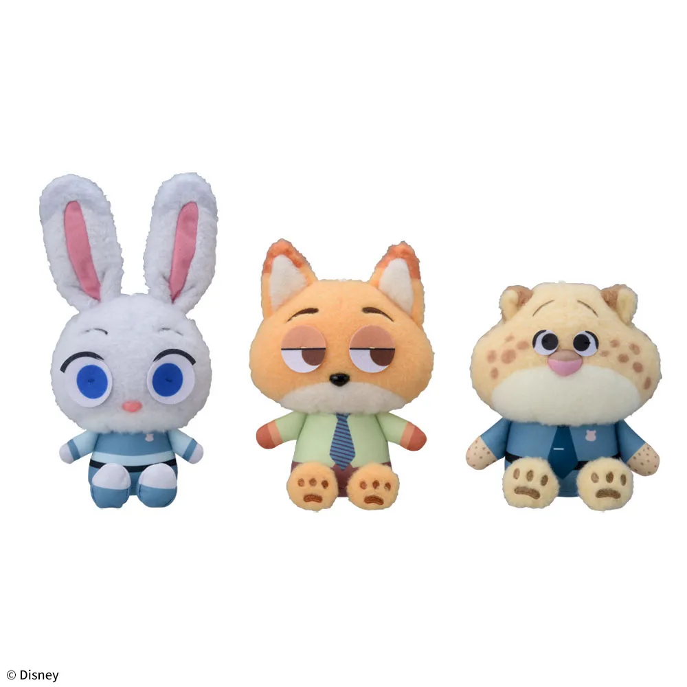 ズートピア　モコモコぬいぐるみ