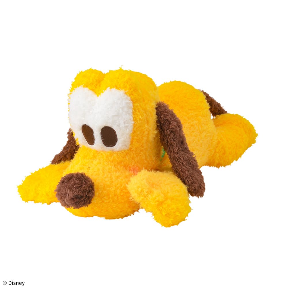 プルート　赤いほっぺ　寝そべり　スーパーギガジャンボぬいぐるみ